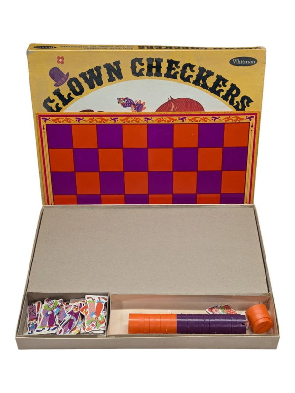 Clown Checkers 1968 Game