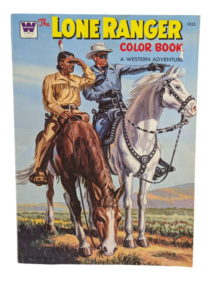 1954 The Lone Ranger Color Book