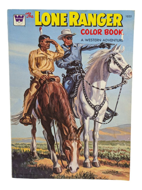 1954 The Lone Ranger Color Book