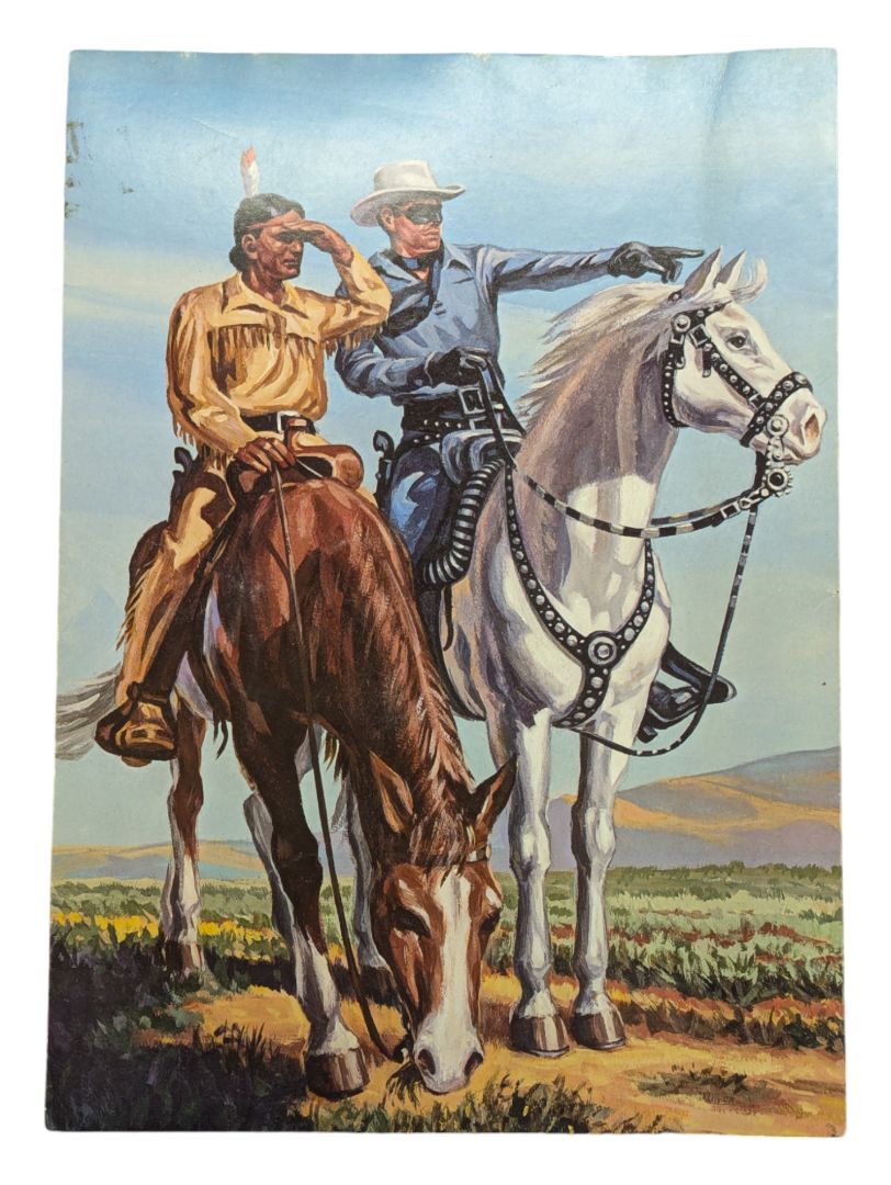 1954 The Lone Ranger Color Book