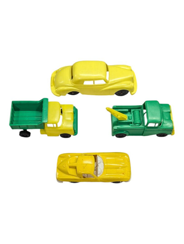 4 Various Plastic Toys
