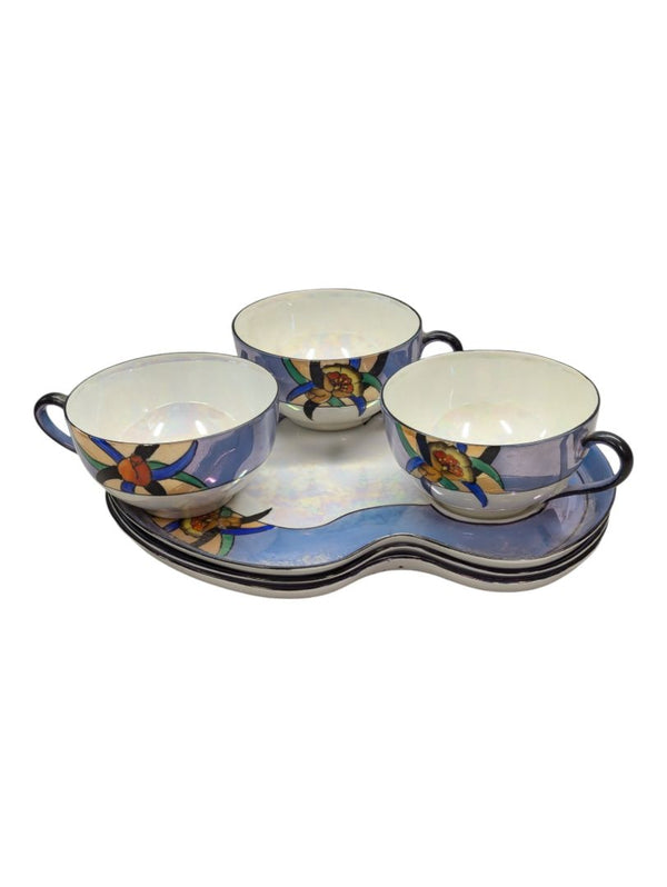 Noritake China Snack Set Cup and Plate