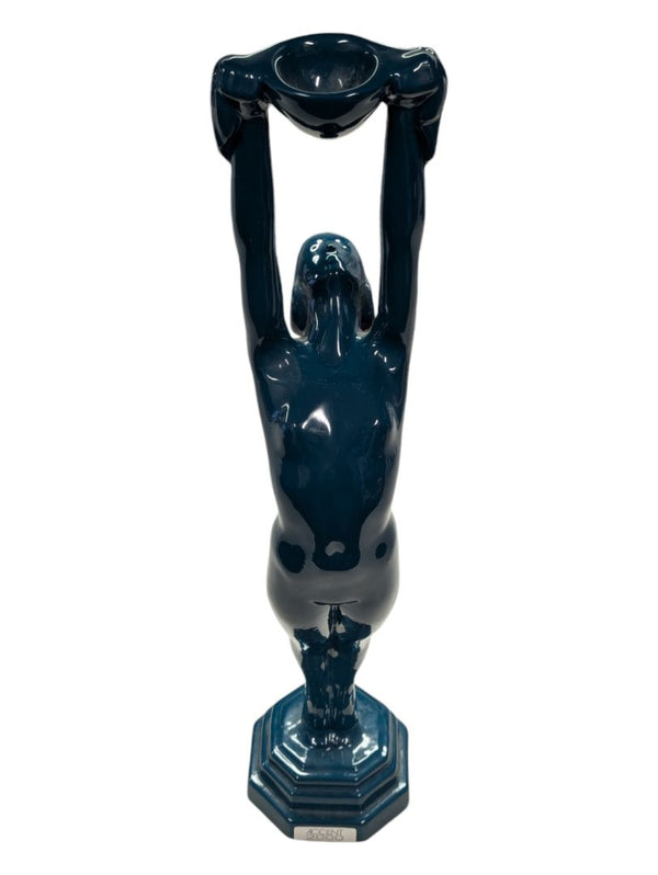 RARE Blue Woman Sculpture "Accent 2000"