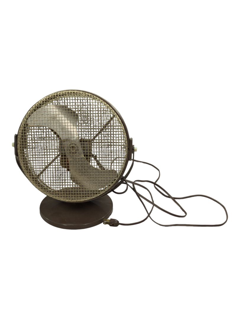Vintage SEABREEZE Childproof Metal Cage Fan