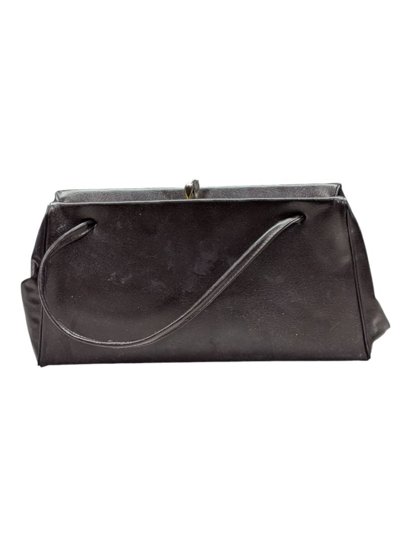 Vintage Brown Clasping Purse