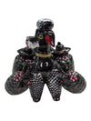 Ceramic Poodle Cruet Set with Oil, Vinegar, Salt & Pepper