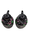 Ceramic Poodle Cruet Set with Oil, Vinegar, Salt & Pepper