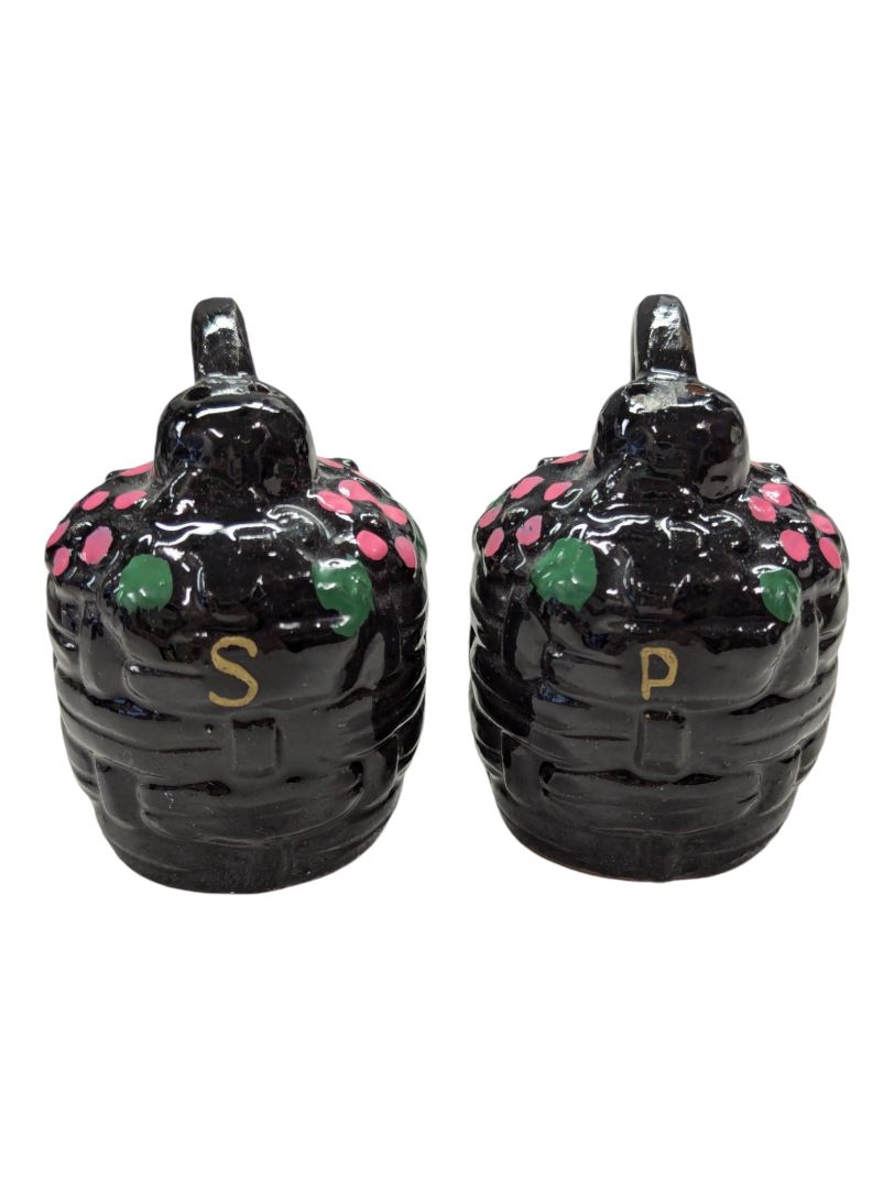 Ceramic Poodle Cruet Set with Oil, Vinegar, Salt & Pepper