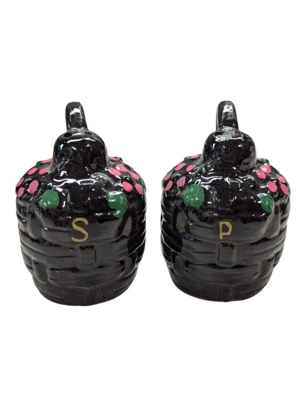 Ceramic Poodle Cruet Set with Oil, Vinegar, Salt & Pepper