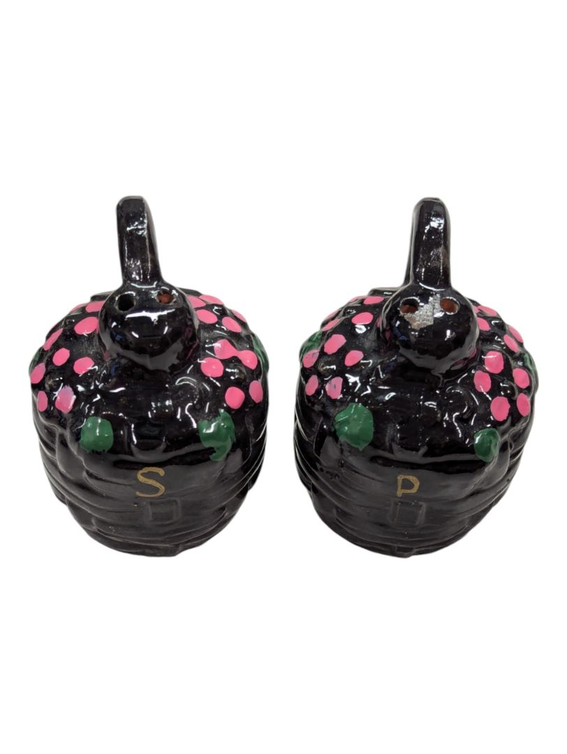 Ceramic Poodle Cruet Set with Oil, Vinegar, Salt & Pepper