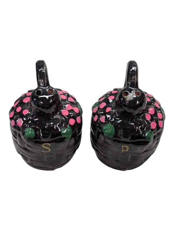 Ceramic Poodle Cruet Set with Oil, Vinegar, Salt & Pepper