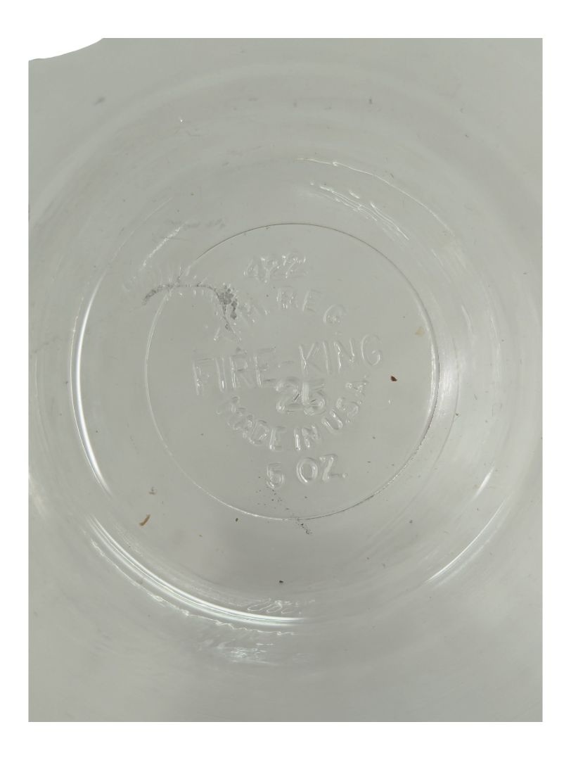 6 Fire King vintage glass bowls