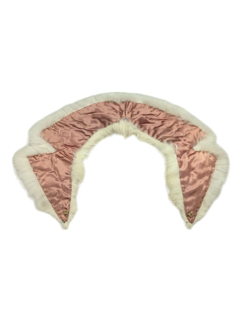Vintage Silver Fox Fur Stole (read description)