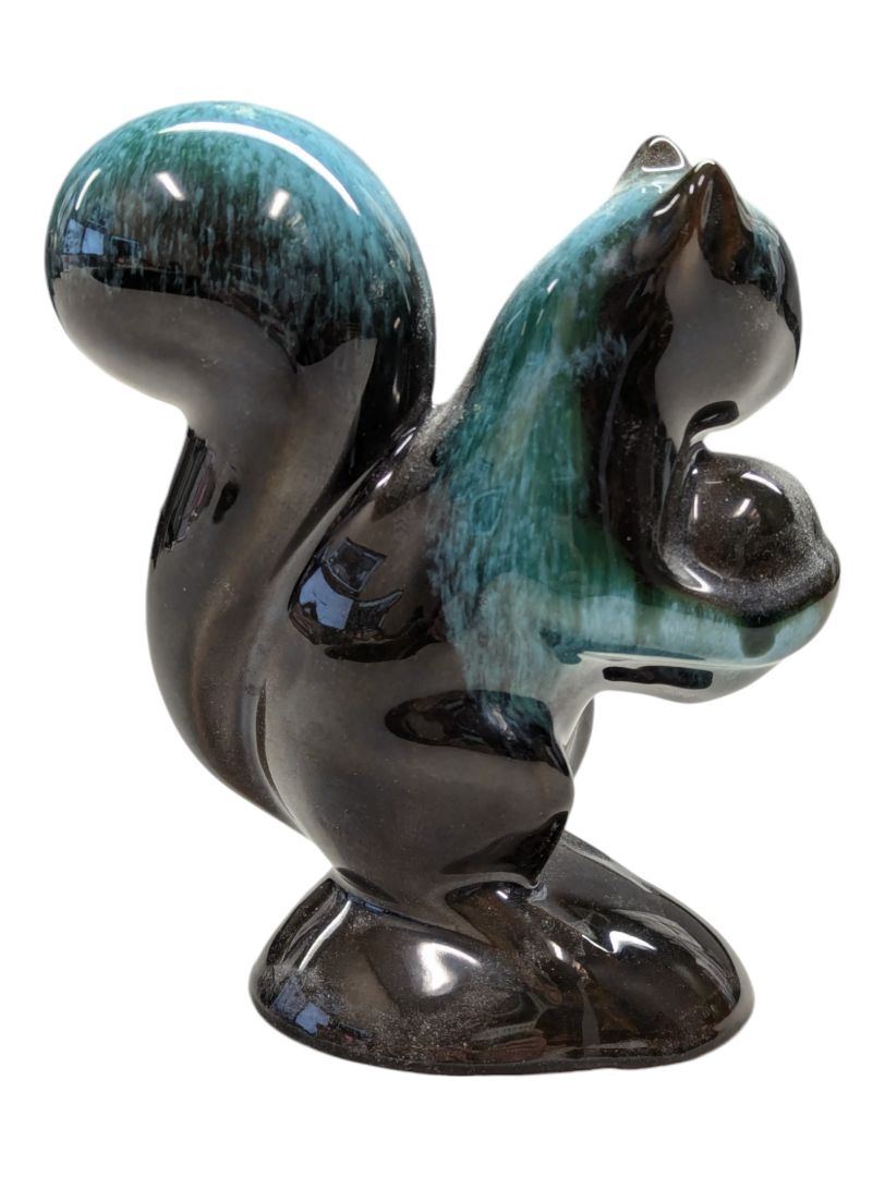 Vintage Canadian Blue Mountain Pottery Squirrel