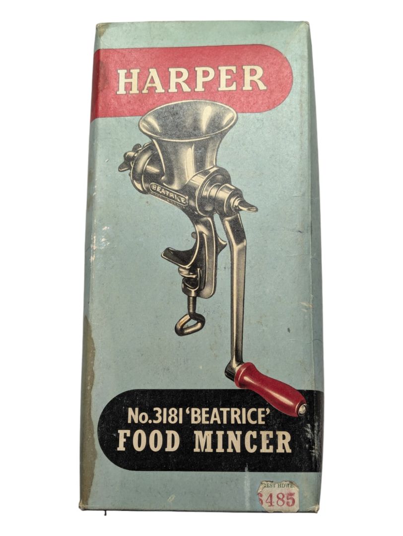 Vintage Harper Beatrice Bench Top Food Mincer