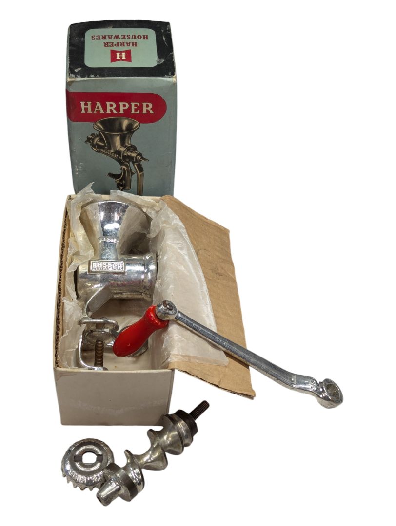 Vintage Harper Beatrice Bench Top Food Mincer