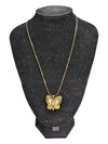 10K Chain w Butterfly Pendant