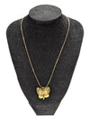 10K Chain w Butterfly Pendant