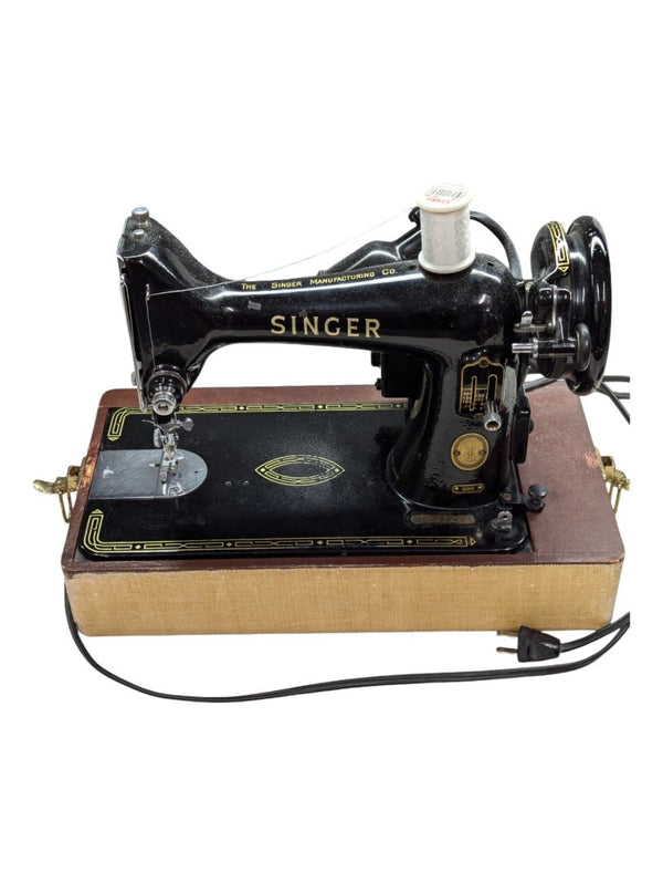 Vintage 1956 Singer Sewing Machine Model 99K