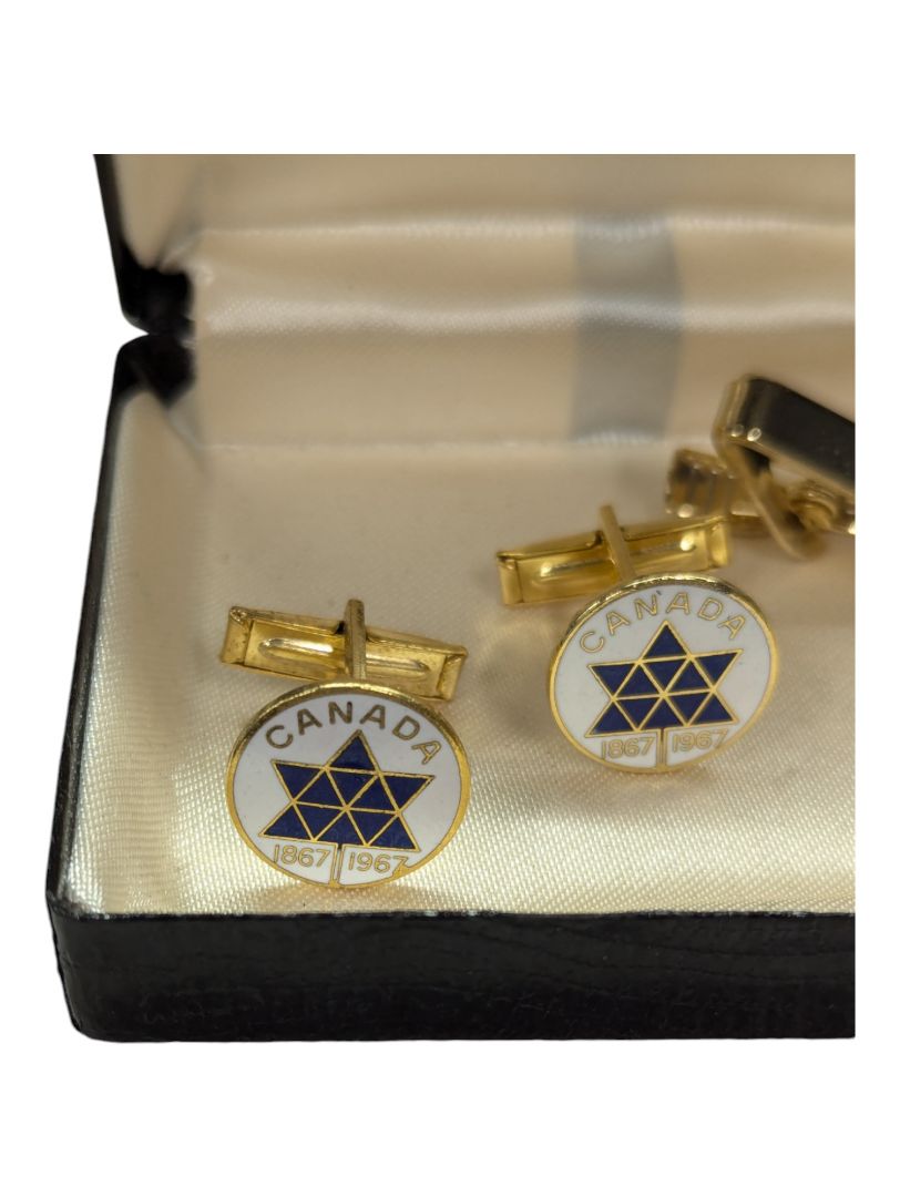 Vintage Cufflinks & Tie Clip