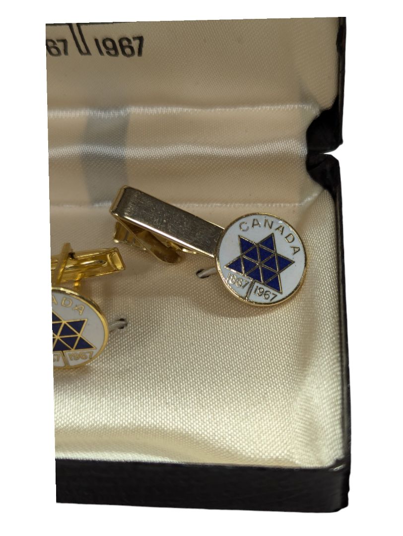 Vintage Cufflinks & Tie Clip