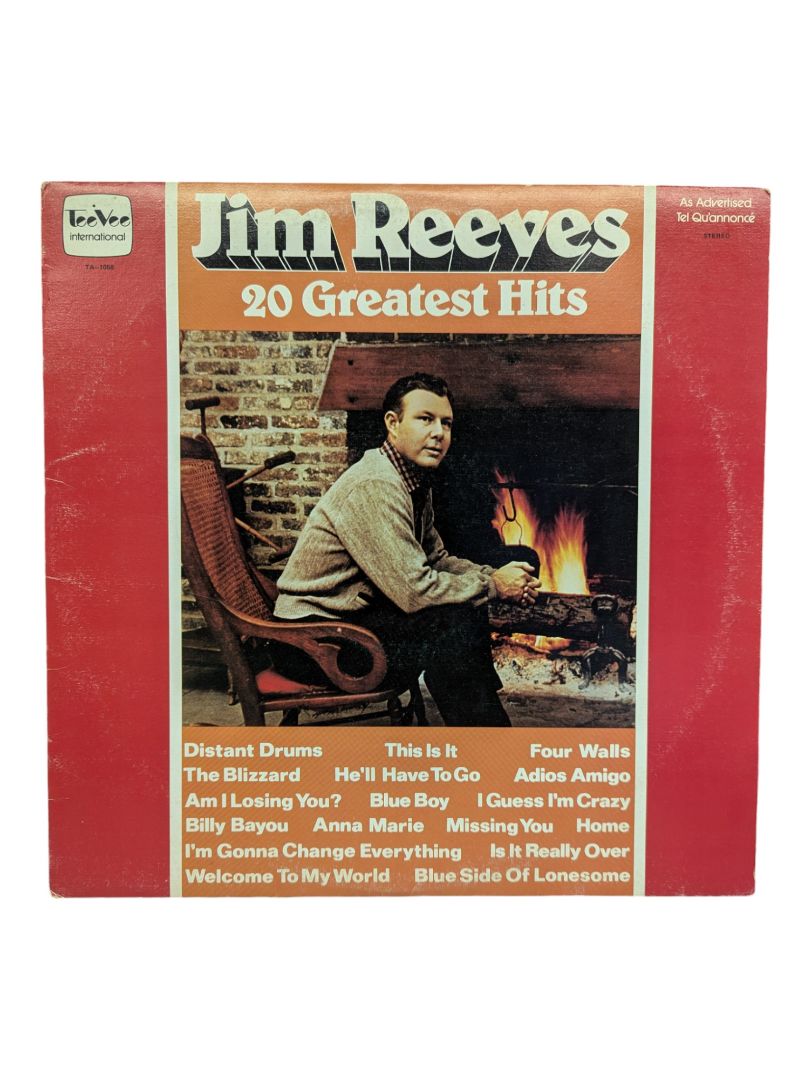 Geoff Reeves Albums Jim Reeves - 20 Greatest Hits LP