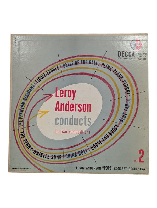 Leroy Anderson Conducts Vol. 2 LP