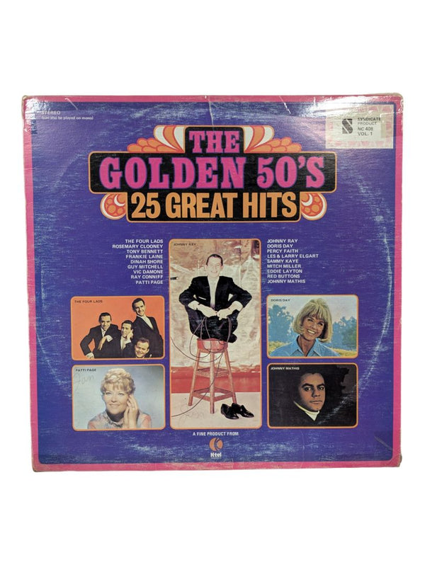 The Golden 50's 25 Great Hits LP