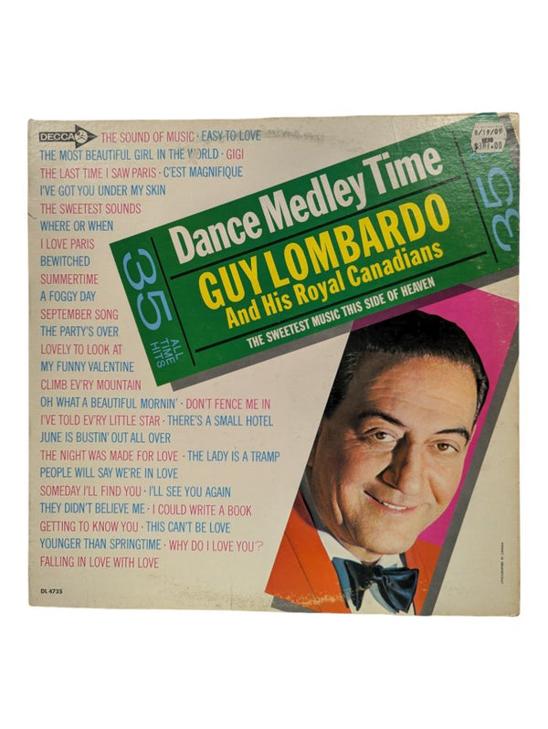 Dance Medley Time Guy Lombardo LP