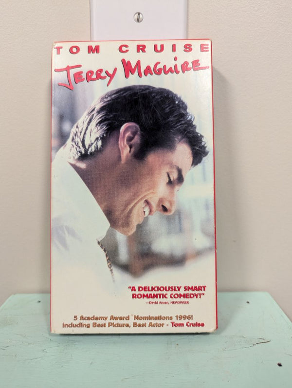 Tom Cruise Jerry Maguire VHS