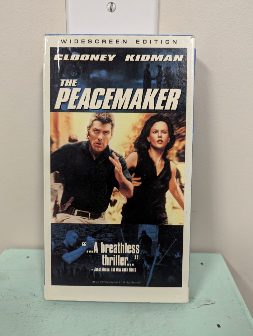 The Peacemaker VHS