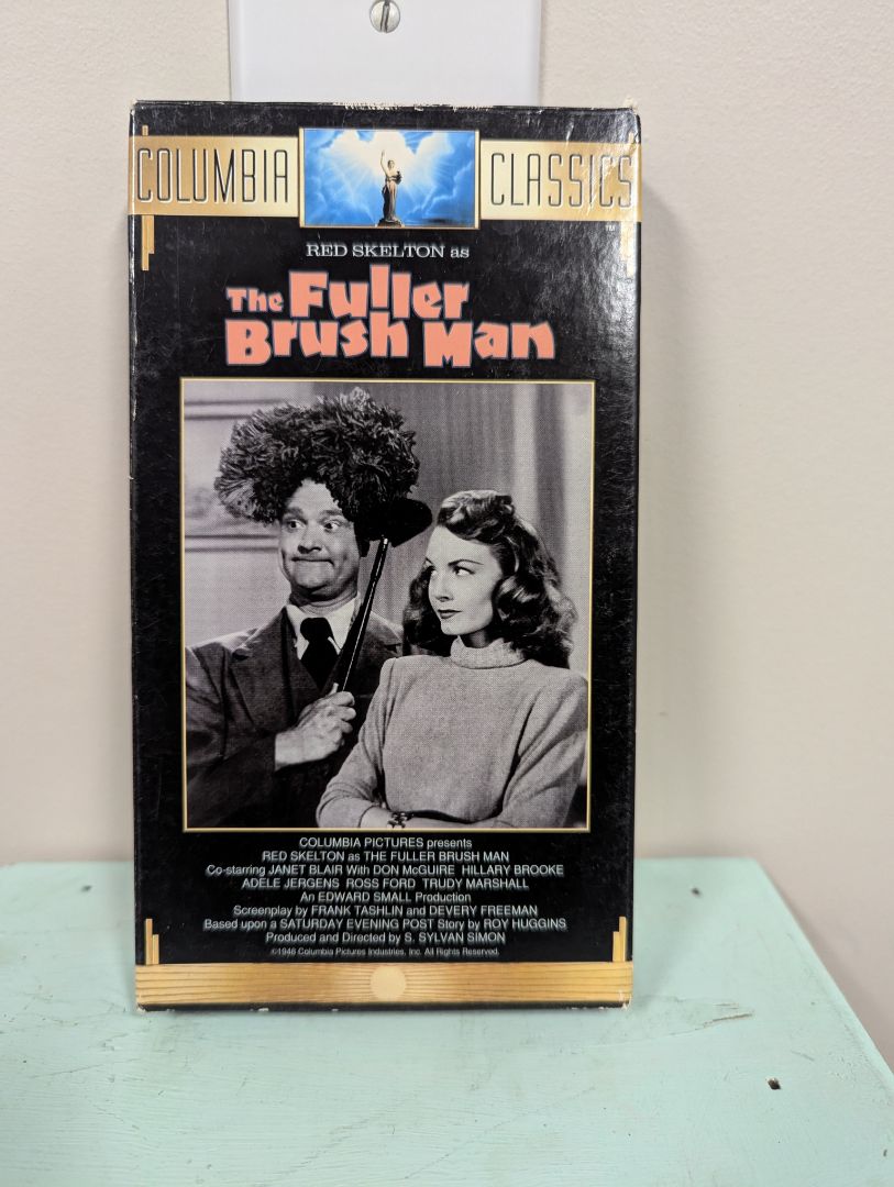 The Fuller Brush Man VHS