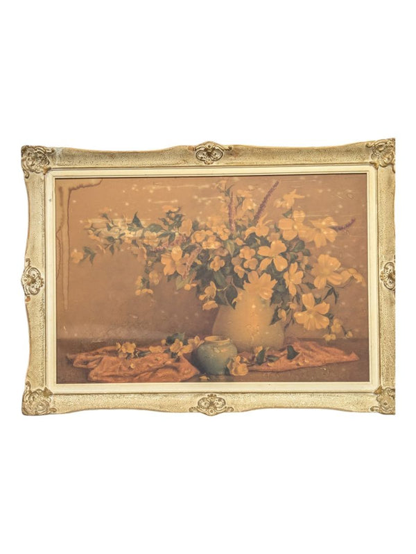 Mid Century Art Print Framed