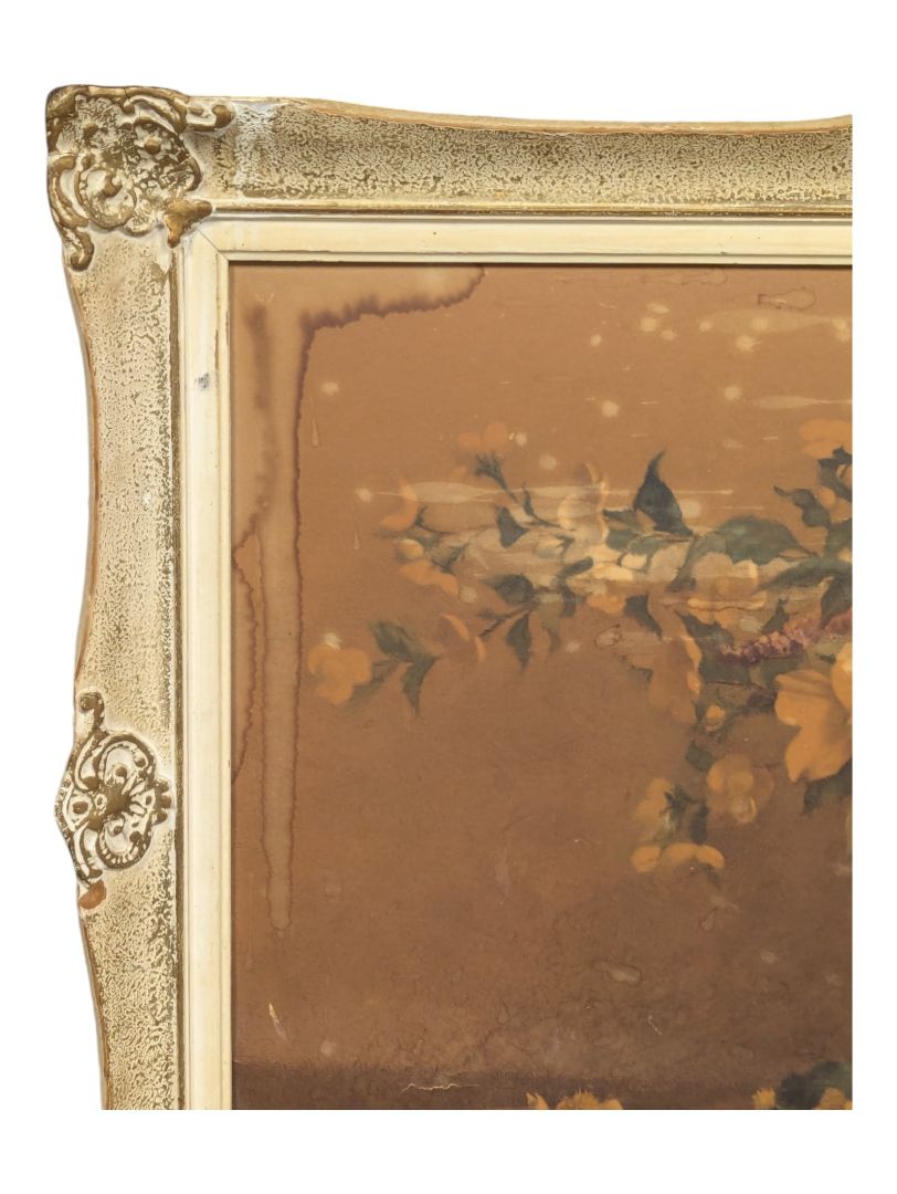 Mid Century Art Print Framed