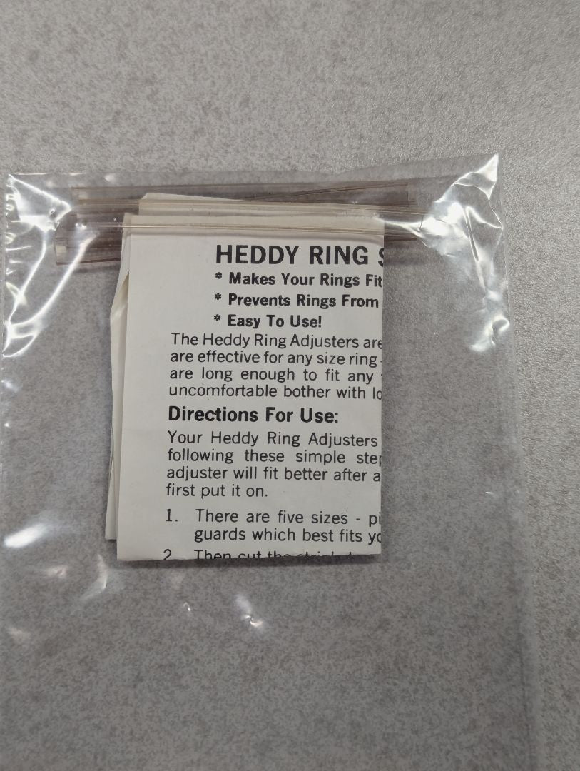 Heddy Plastic Ring Size Adjusters