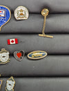 13 Vintage Pins