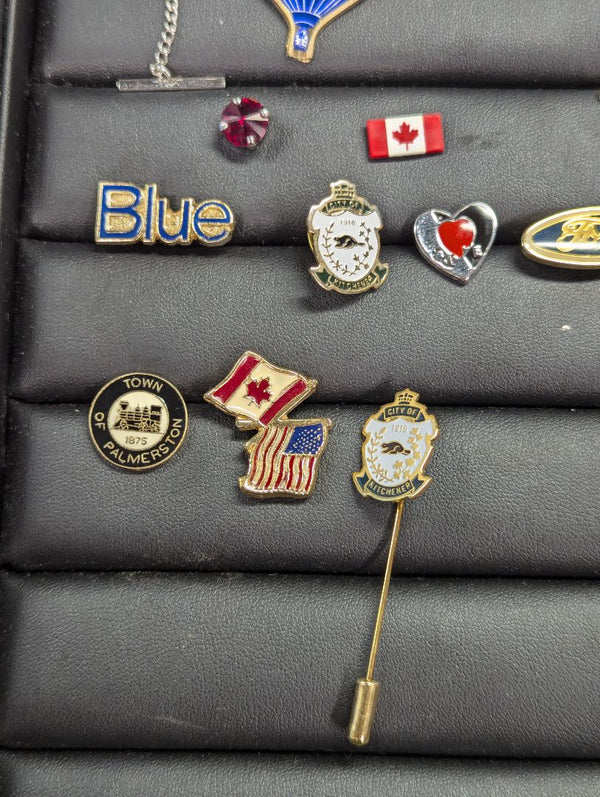 13 Vintage Pins