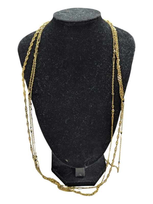 Vintage Chain 72 CM Fashion Gold Tone