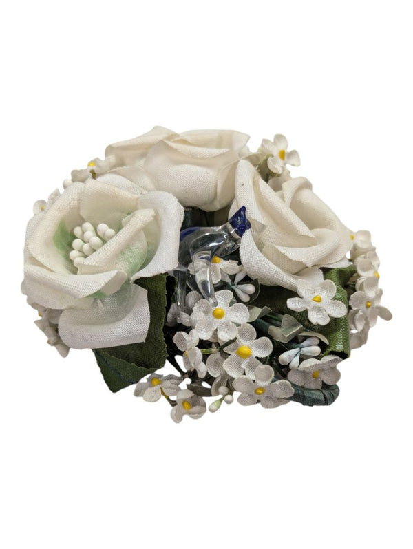3 Vintage Flower Brooches