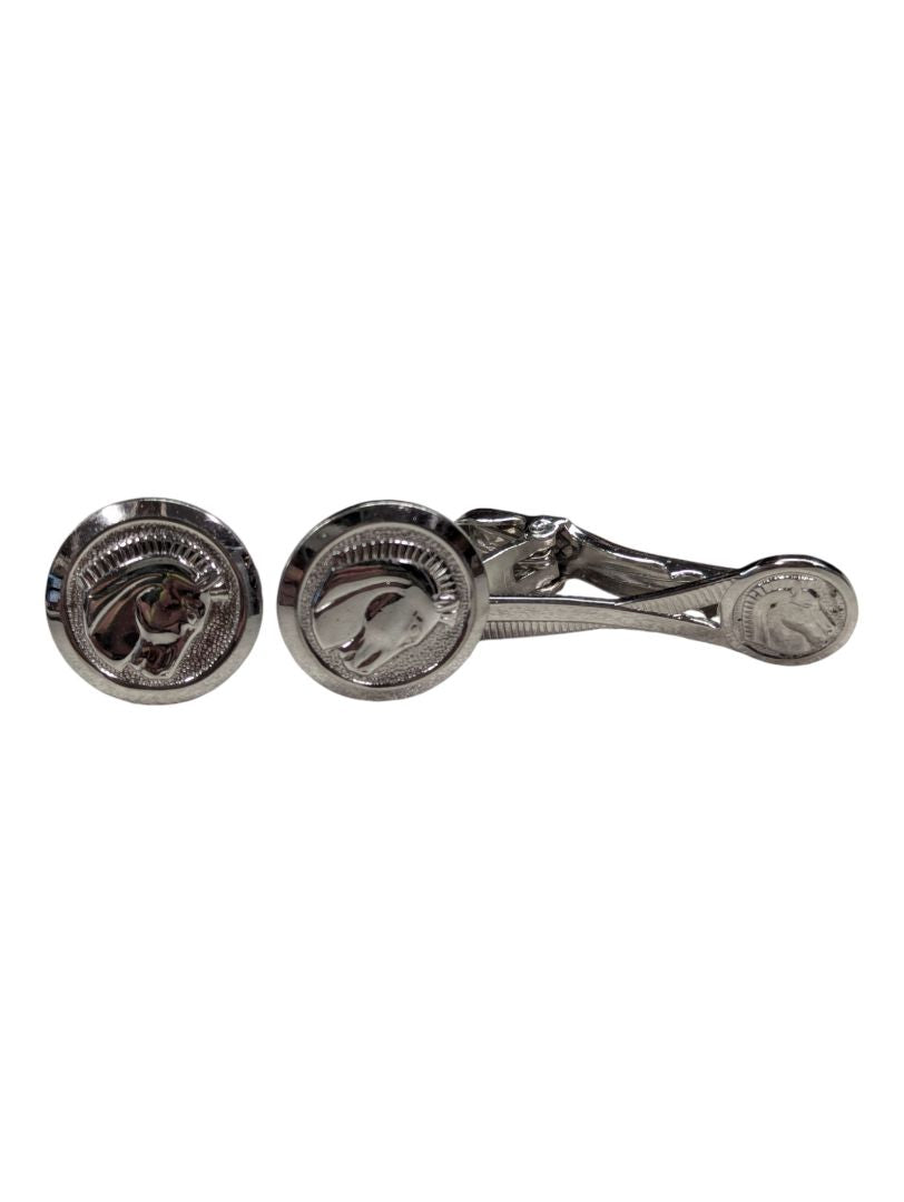 3 Sets of Vintage Cufflinks & Tie Clips