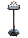 Vintage Stainless Steel Standing Ashtray