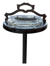 Vintage Stainless Steel Standing Ashtray