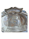 Vintage Stainless Steel Standing Ashtray