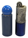 Blue Art Deco Trench Lighter Rare