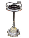 Marble Style Base Ashtray With Lighter Stand 29"