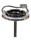 Marble Style Base Ashtray With Lighter Stand 29"
