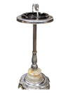 Marble Style Base Ashtray With Lighter Stand 29"