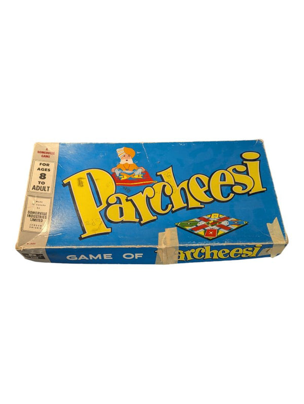 Vintage parcheesi family game