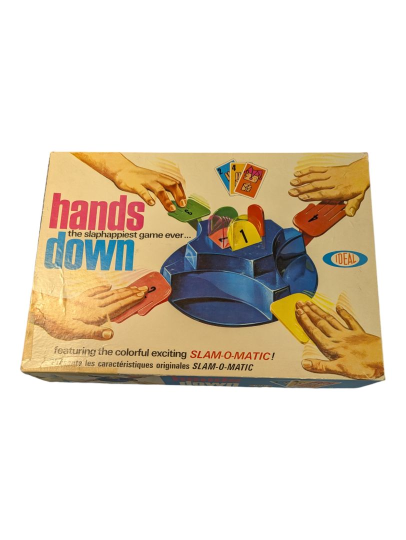 Hands Down Board Game Original 1964