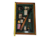 Vintage Baseball Shadow Box Framed Collectible